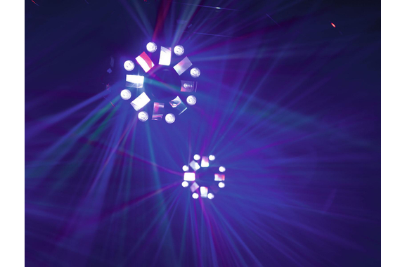 Eurolite LED FE-1750 Hybrid Laserflower QuickDMX Set image 9