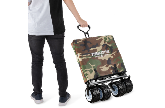 Stagecaptain BW-907 CA Bollycart Bollerwagen ohne Dach Camouflage image 9