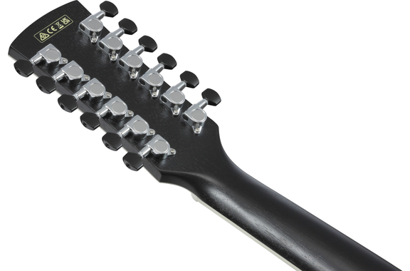 Ibanez AW8412CE-WK Weathered Black image 9