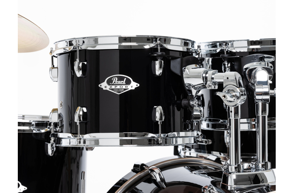 Pearl Export EXX705NBR/C31 Drumkit Jet Black Set mit Taschen image 9