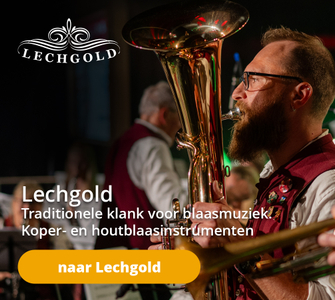 Lechgold - Traditionele klank voor blaasmuziek. Koper- en houtblaasinstrumenten