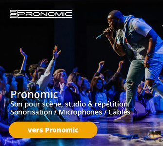 Pronomic - Son pour scène, studio & répétition. Sonorisation / Microphones / Câbles