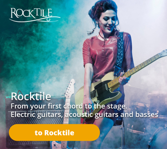 Rocktile - From your first chord to the stage. Electric guitars, acoustic guitars and basses